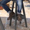 Aoodor Bar Stools Set of 2, Backless Bar Chairs with Footrest, 29.5" Tall, for Living Room, Dining Room, Kitchen - 4 of 4
