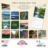 BrownTrout New York Wild and Scenic 2026 12"x24" Hanging Square Wall Calendar Plastic-Free - 2 of 4