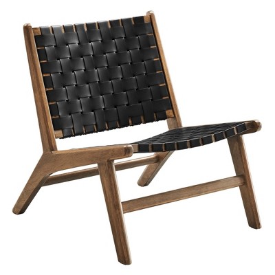 Modway Saorise Wood Accent Lounge Chair