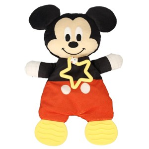 Kids Preferred Disney Baby Mickey Mouse Teether 10 Inch Plush Sensory Toy - 1 of 4