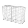 vidaXL Gabion Basket Galvanised Steel 59Inchx19.7Inchx39.4Inch - 2 of 4