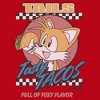 Mens Sonic the Hedgehog Tails Tasty Tacos Lightweight Hoodie - 2 of 4