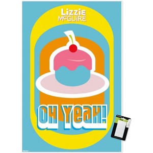 Trends International Disney Lizzie McGuire (2001) - Lizzie Cartoon Style Unframed Wall Poster Prints - 1 of 4