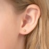 Girls' Open Floral Screw Back 14k Gold Earrings - In Season Jewelry - 3 of 4
