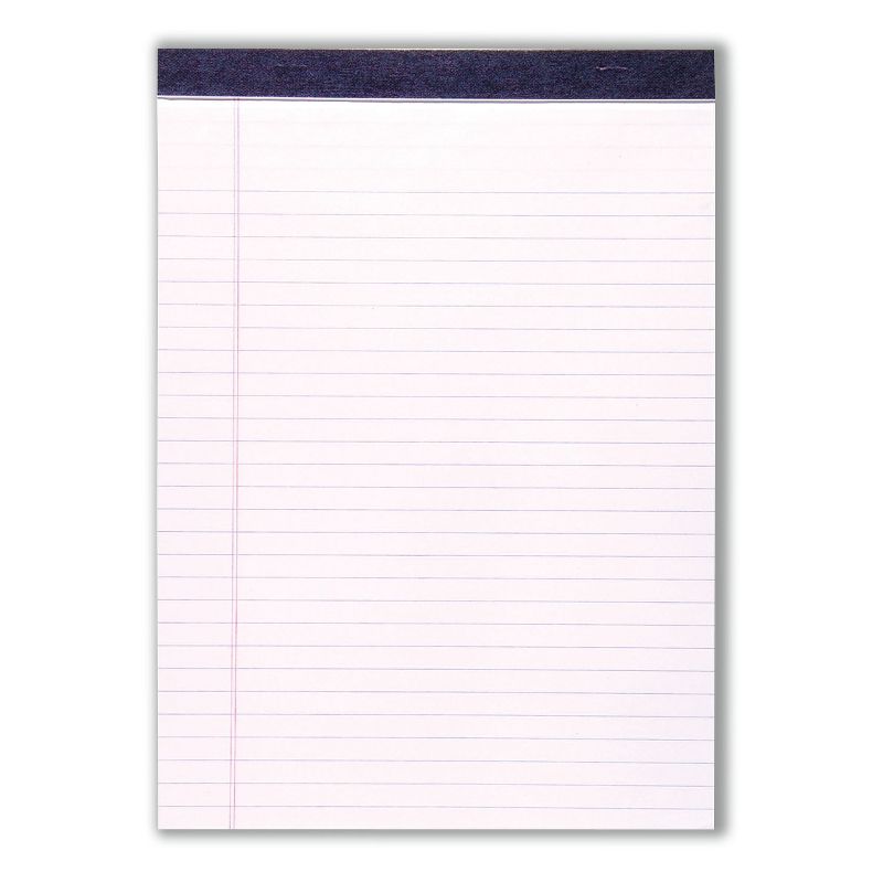 Roaring Spring Paper Products Legal Pad, Standard, White, Pack of 12, 2 of 3