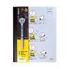 Yoobi 7.5"x9.75" Peanuts Composition Books Wide Ruled with Pen Blue Snoopy Dance - 3 of 4