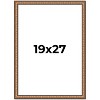 PosterPalooza | Slim Profile Gold Picture Frame - UV Acrylic, Foam Board Backing, Hanging Hardware - 2 of 4