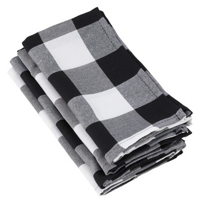 Saro Lifestyle Everyday Cloth Table Napkins (set Of 12) : Target