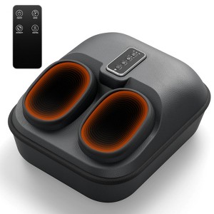 SUGIFT Shiatsu Foot Massager with Heat – 3D Deep Kneading, Rolling & Compression, 3 Modes & 2 Intensities, Remote Control - 1 of 4