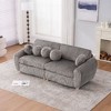 CAVINAS Modern Sofa for Living Room, 84" Loveseat Sofa, Corduroy Sofa Couch, Upholstered Sofa for Apatment Bedroom Home Office - 2 of 4