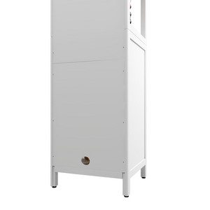 Ridstar 52 in. H White Multifunctional Bathroom Storage Cabinet - 1 of 4