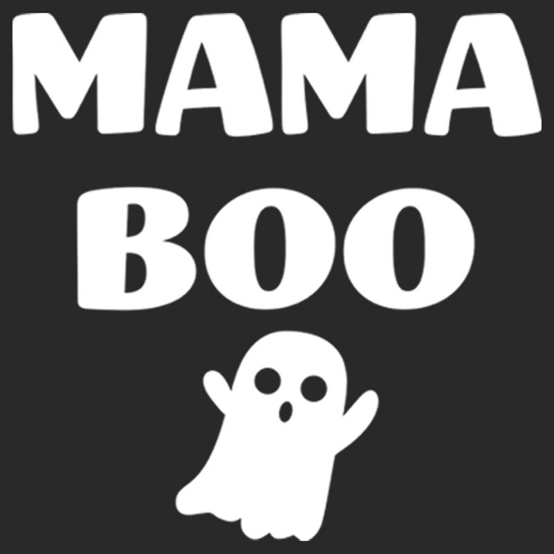 Women's Lost Gods Halloween Mama Boo Scoop Neck, 2 of 5