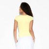 Women's Seamless Cap Sleeve Square Neck T-Shirt - Wild Fable™ - 3 of 4