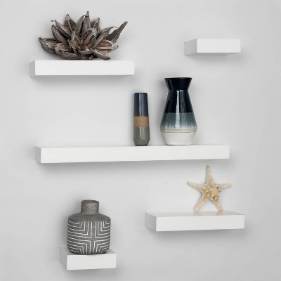 shelves target floating av cabinet