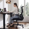 DOMETOUR Executive High Back Computer Chair Black - 2 of 4