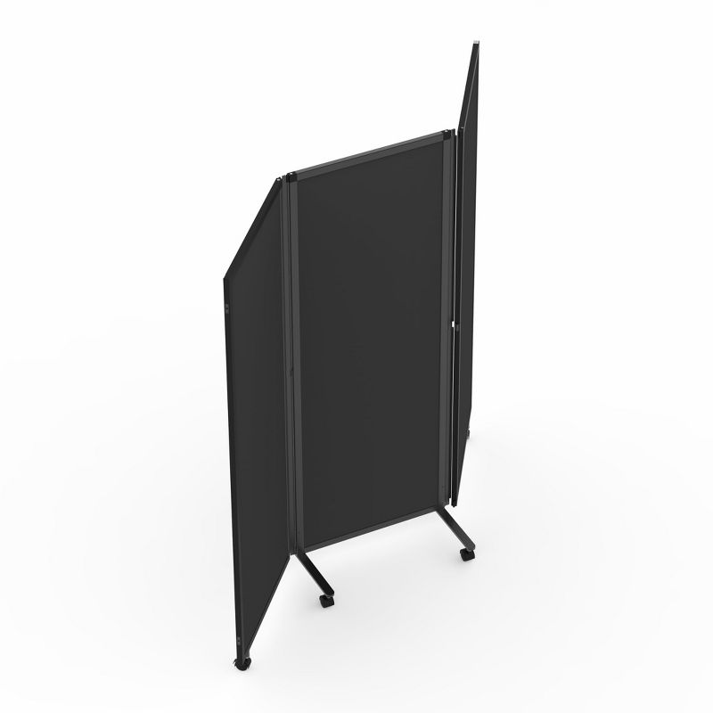 Stand Up Desk Store ReFocus Three-Panel Trifold Room Divider Screen (71" x 65"), 3 of 5