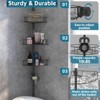 Hush Sun Bathroom Organizer With 4 Adjustable Baskets - 4 of 4
