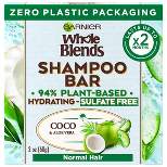 Garnier Whole Blends Coco and Aloe Vera Sulfate Free Shampoo Bar for Normal Hair - 2oz