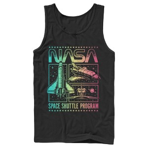 Men's NASA Rainbow Panels Tank Top - 1 of 4