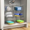 Sorbus Stackable Acrylic Drawers - Versatile, Space-Saving Storage Solution for Home, Kitchen, and Bathroom - 3 of 4