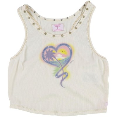 Hurley Womens Whitewater Rib Racerback Tank Top