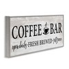 Stupell Industries Coffee Bar Cafe Rustic Sign, 24" x 10" - 3 of 4