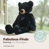 Bearington Scout Plush Toy Stuffed Animal Black Bear Teddy, 16" - 2 of 4