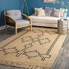 Nuloom Kamilah Geometric 5x8 Jute Indoor Area Rug for Dining Room Rug Neutral Rug Living Room Rug Kitchen, Natural/Ivory - 2 of 4
