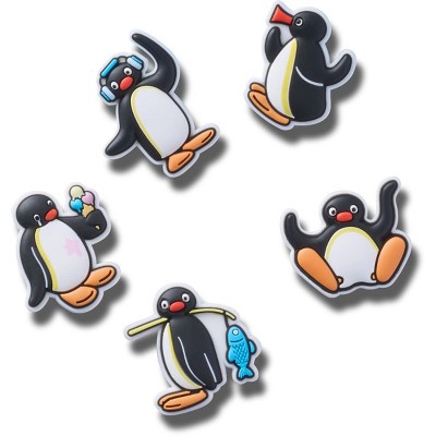 Crocs Jibbitz Pingu Shoe Charms 5-Pack