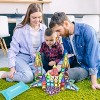 PICASSO-TILES 65pc Nano Magnetic Tile Travel Size Mini Portable Building Blocks Playset with Storage Bag Pouch, STEM Toy for Kids Age 3 and up - 2 of 4