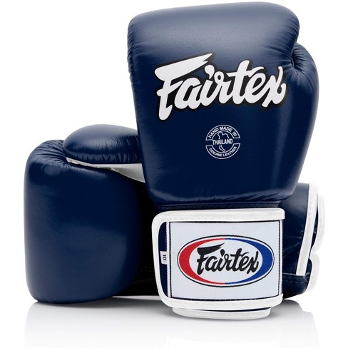 Fairtex BGV1 Blue/Black/White Muay Thai Boxing Training Sparring Gloves - image 1 of 4