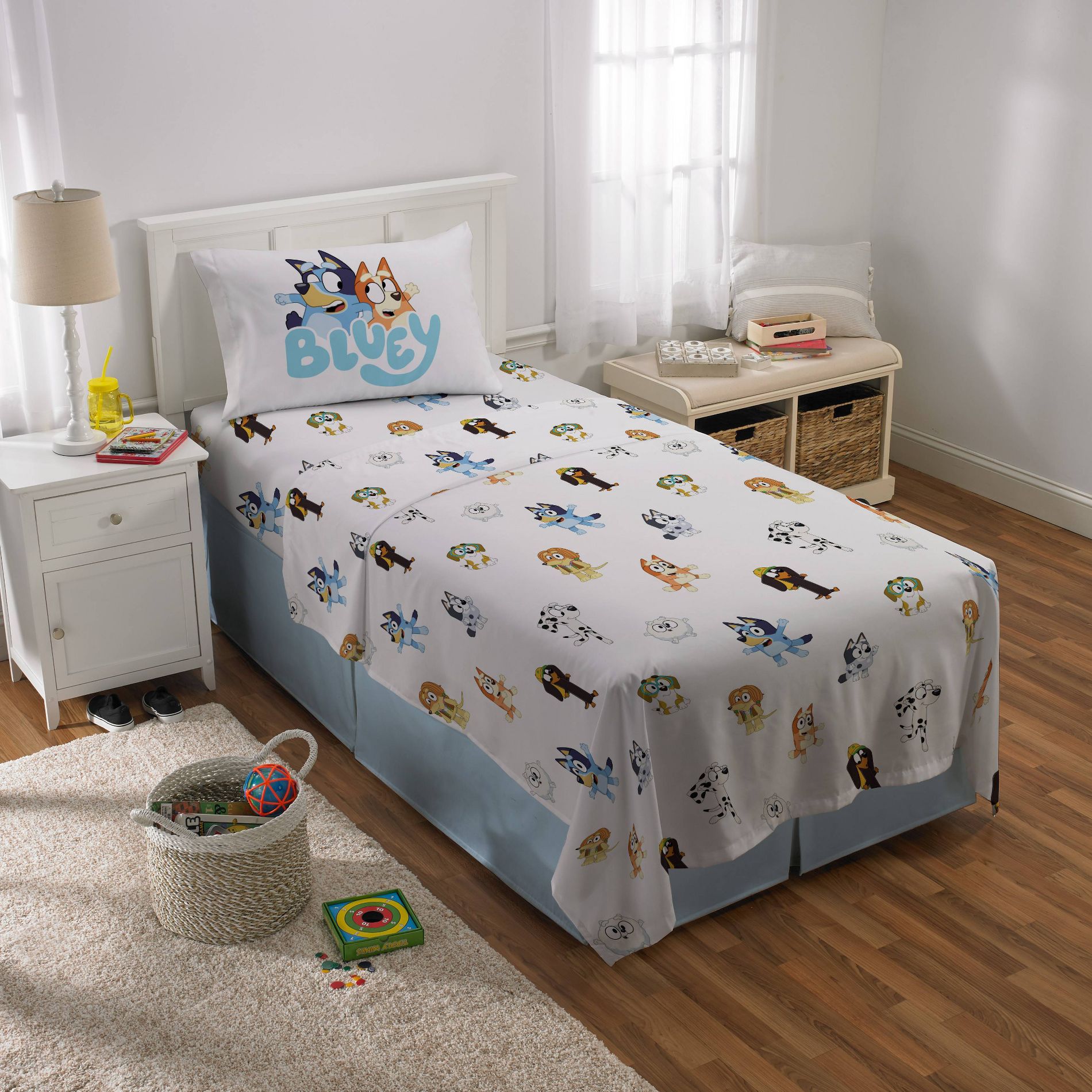Twin Bluey Kids' Sheet Set