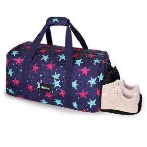 Generic Cute Duffle Bag for Women, Gym Bag with Shoe Compartment, Lightweight Weekend Travel Duffel Bag,Overnight Bag with Wet Pocket - 1 of 4