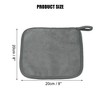 Unique Bargains Reusable Washable Makeup Removal Cleaning Cloth 8''x8'' 2pcs - 4 of 4