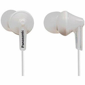 Panasonic Earbuds  Soft Comfort Memory Fit In Ear Placement Ergo fit Wired Earphones [White] - 1 of 1