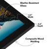 Americanflat 8x20 Picture Frame in Black - Composite Wood with Shatter Resistant Glass - Horizontal and Vertical Formats for Wall - 3 of 4