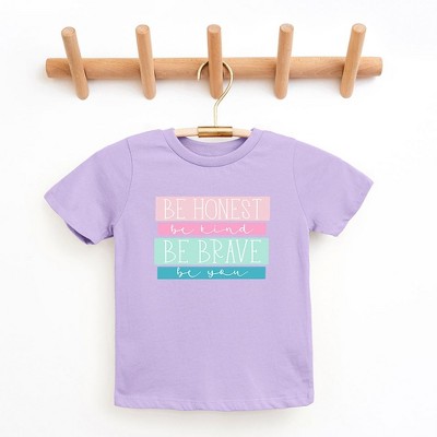 The Juniper Shop Be Honest Be Brave Be You Youth Short Sleeve Tee