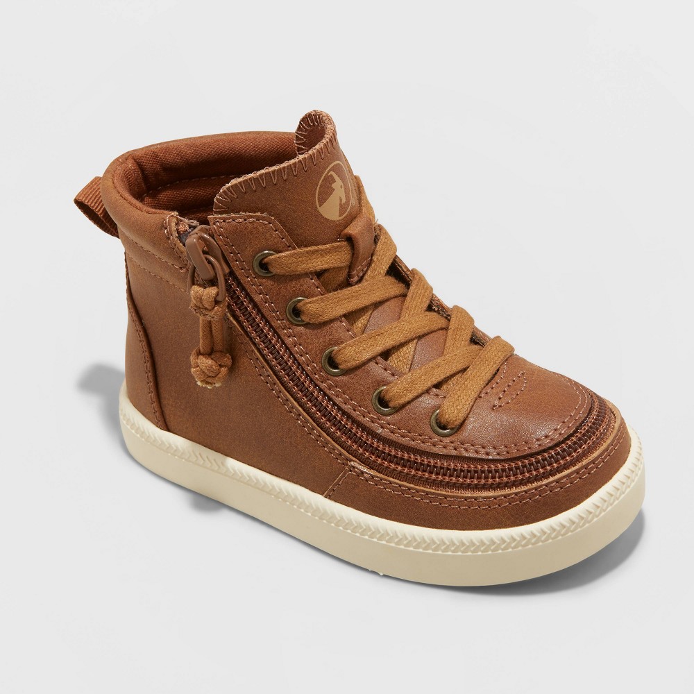 BILLY Footwear Toddler Boys' Harmon Essential High Top Sneakers - Brown 9