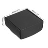Unique Bargains Paper Durable Sturdy Construction Customizable Soap Box 3.3" x 3.3" x 1.4" Black 20 Pcs - 2 of 4