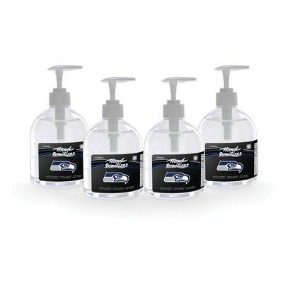 NFL Seattle Seahawks 16oz Pump Top Hand Sanitizer - 4pk