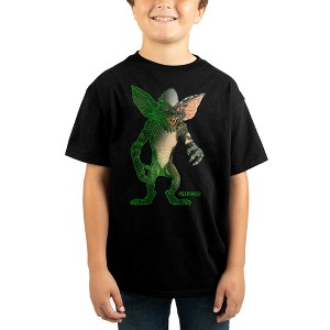 Gremlins Horror Movie Black Short Sleeve Graphic Tee Toddler Boy to Youth Boy - 1 of 1