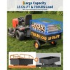 Heavy Duty ATV/UTV Dump Trailer, 15 Cubic Feet, Reinforced Steel Sides, Quick Dump Function - 2 of 4