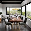 ALOADECOR Modern And Contemporary 1-Light Round Pendant LED Ring Chandelier - 2 of 4