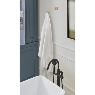 Champagne Bronze Single Prong Wall Mounted Robe Hook