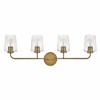 Lark Kline 4 - Light Vanity in  Heritage Brass - image 3 of 4