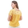 Aventura Clothing Women's Solid Seychelle Short Sleeve Top - 2 of 4