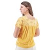 Aventura Clothing Women's Solid Seychelle Short Sleeve Top - image 2 of 4