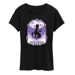 Women's - Pokémon - Mewtwo Mew Celestial Short Sleeve Graphic T-Shirt - 1 of 4