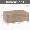 Mela Artisans Storage Box Scallop - 3 of 4