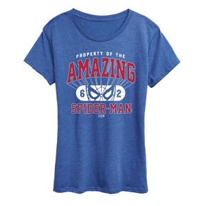 Women's - Marvel - Property Of Spider Man Short Sleeve Graphic T-Shirt - 1 of 4